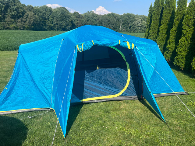 Coleman skydome 8 person tent | Fishing, Camping & Outdoors | Brantford |  Kijiji