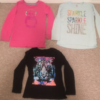 Kids Long Sleeve Shirts Childrens Place sz M 7/8