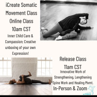 Somatic Expressive and Healing Movement Saturday Morning Classes