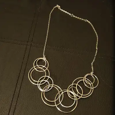 Costume Jewelry Circle Necklace, View more