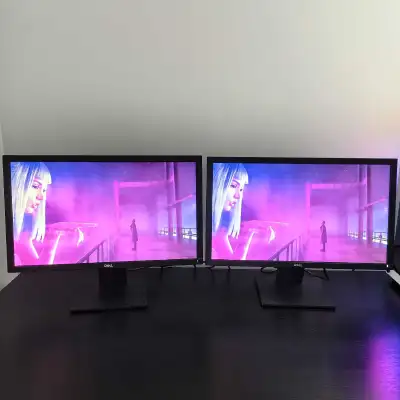 ️ Beautiful 22" Full HD 1080p Dell Monitors (Pair), View more