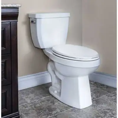 NEW Contrac Crista Two-Piece Toilet (Elongated, 1.28 GPF), View more