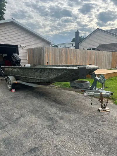 Selling 2012 polar Kraft outfitter 1754 with a 2021 60hp mercury. Trailer has two new wheel bearings...