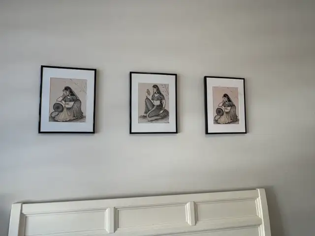 Beautiful Indian Woman Paitings in Arts & Collectibles in Oakville / Halton Region - Image 3