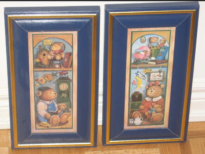 Two pictures with little bears and more, View more