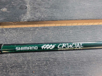 Shimano crucial baitcast rod 