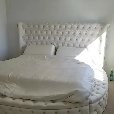 Upgrade your bedroom with this Premium Circle Storage Ambassador Bedframe & Mattress Set, designed t...