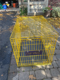 Dog Cage with bottom tray - 42 * 28 * 30 inches