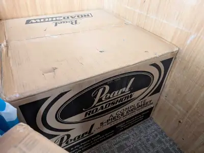 pearl drum kit, View more