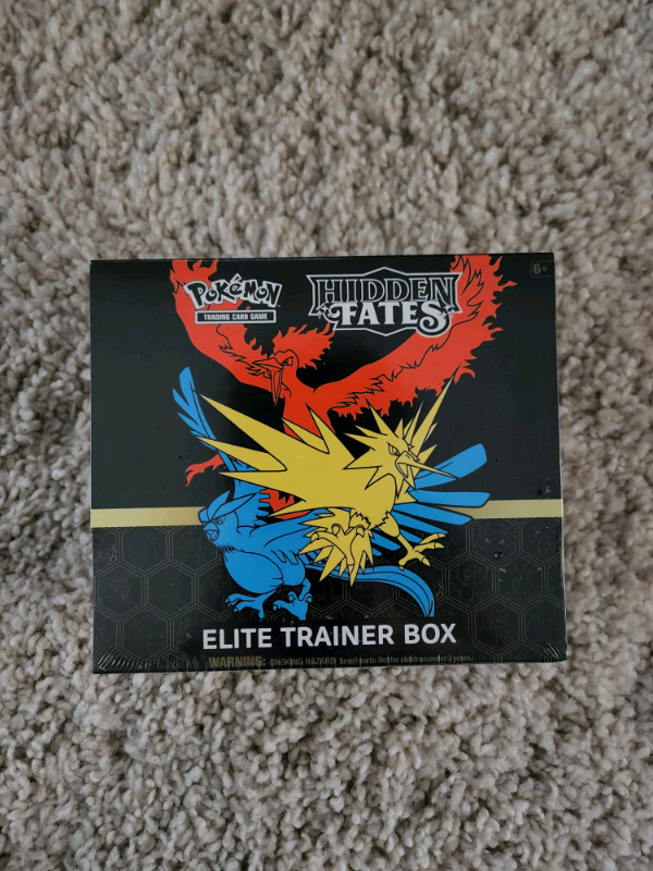 Pokémon Hidden Fates Elite Trainer Box - ETB in Toys & Games in Edmonton