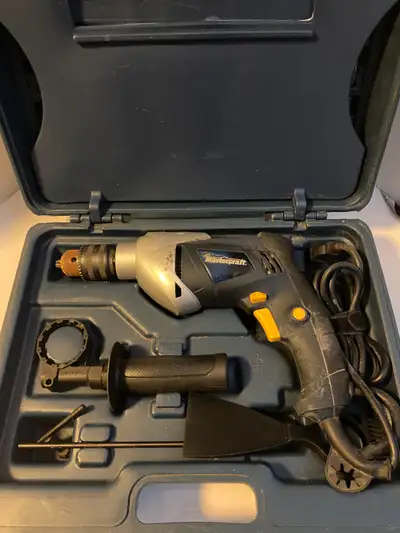 Vintage MasterCraft Corded Hammer Drill Kit, View more