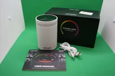 AEG Test HOUND-3699 Radon Detector for Home Safety, View more