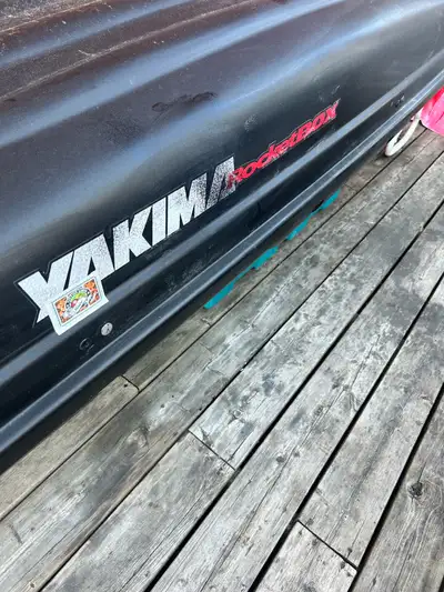 I got a yakima cargo box, in great condition