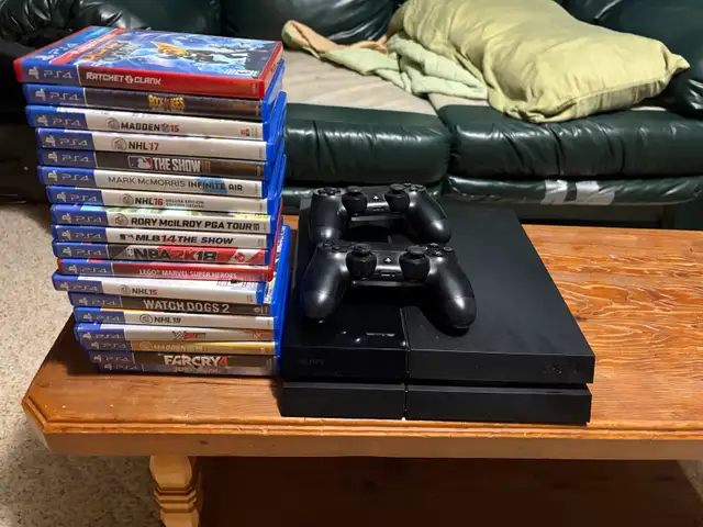 PlayStation 4 Console & Games Bundle