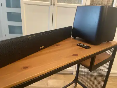 Polk Audio Soundbar + Subwoofer, View more