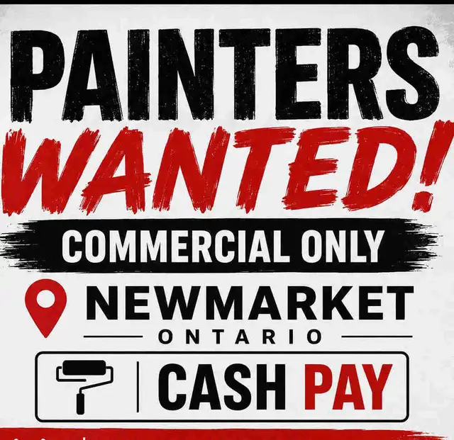 painters need cash pay 