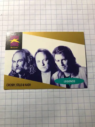 Crosby Stills Nash Card, View more