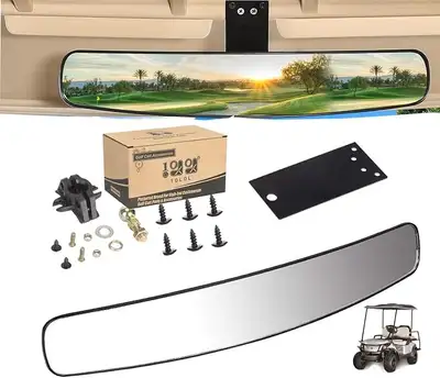10L0L Golf Cart Rearview Mirror, View more