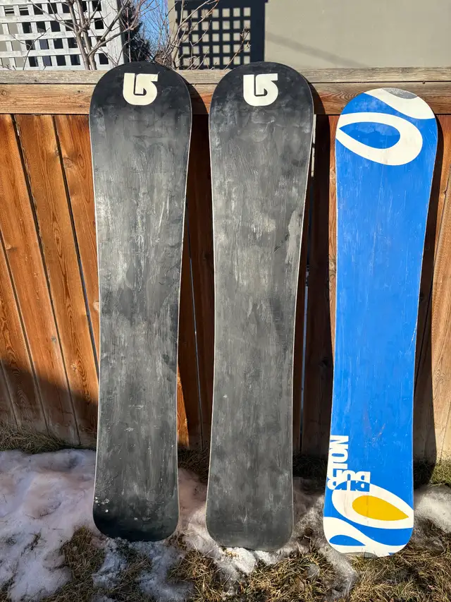 3 SNOWBOARDS 150 - 160 cm in Snowboard in Calgary - Image 3