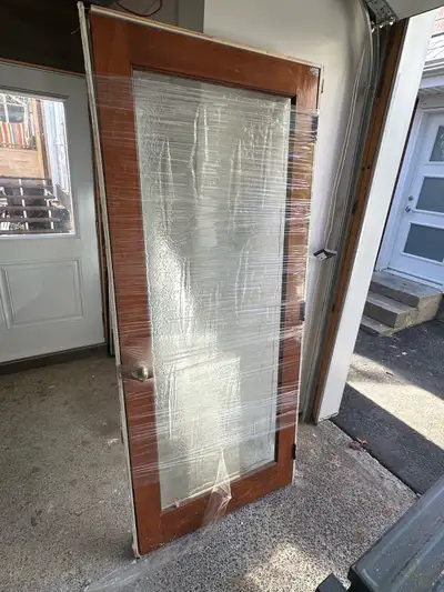 Porte Intérieur En Verre Avec Cadrage À Vendre , View more