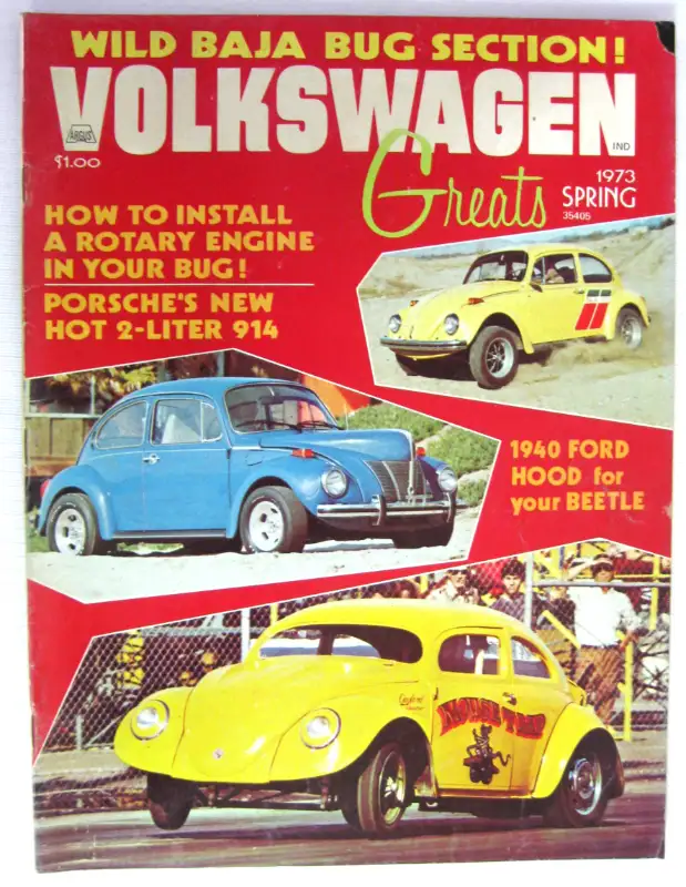 VINTAGE 1971/72/73/74 VOLKSWAGEN GREATS MAGAZINES..10$  EACH in Arts & Collectibles in West Island - Image 7