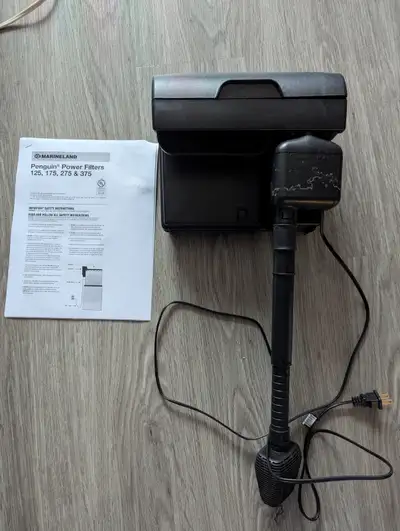 Selling my good condition Marineland Penguin PRO 275 Power Filter as I don't have a need for it anym...