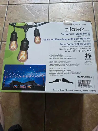Jeu de lumières pour patio, View more