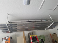 Adjustable Garage Ceiling Mount Storage Rack Kit