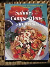 Livre de recettes: SALADES – compositions SURPRISE – 5/10$