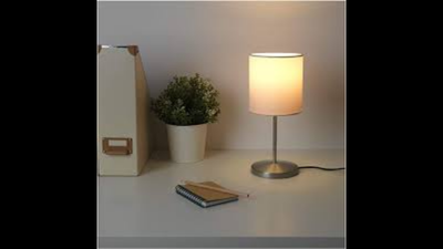 2 X Lampe de chevet IKEA INGARED table lamp, View more