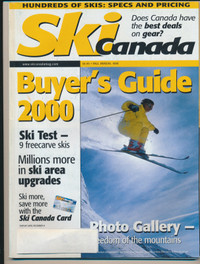 ORIGINAL SKI CANADA BUYER'S GUIDE 2000 MAGAZINE FALL ANNUAL 1999