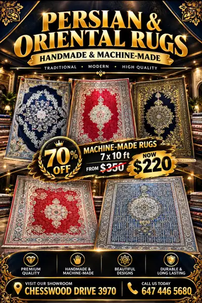BEAUTIFUL PERSIAN RUGS FOR SALE – ELEGANT & LUXURIOUS ✨, View more