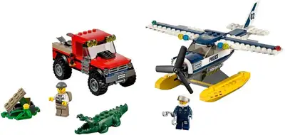 LEGO CITY 60070 Water Plane Chase 2 Minifigures 263 Pieces, View more