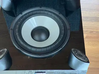 ENERGY 8 Inch Subwoofer, Works Great + 12 ft SUB Cable, View more