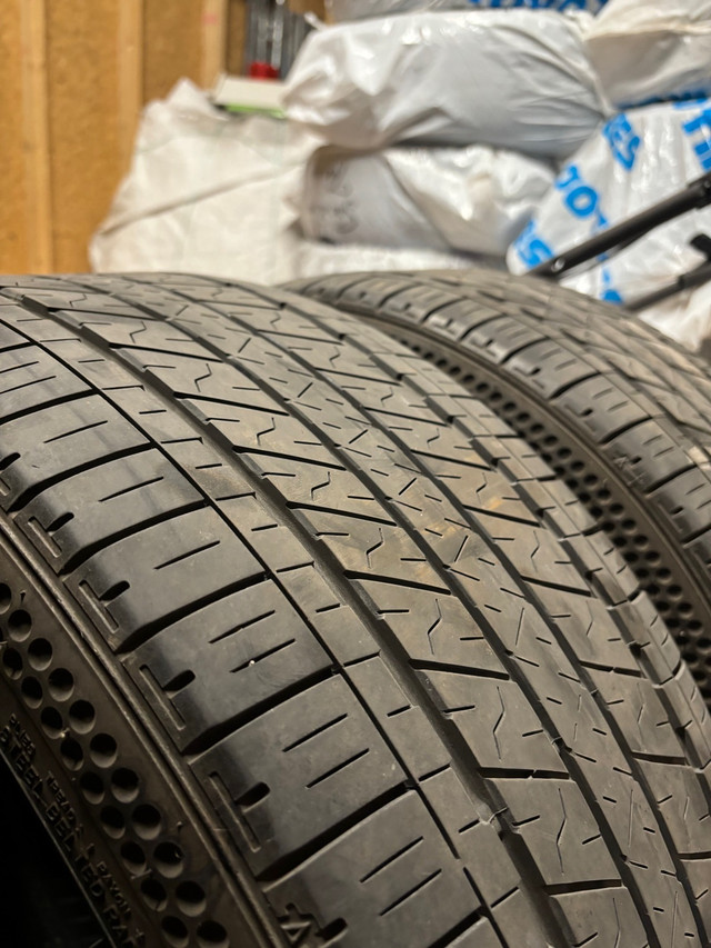 2 Dunlop sp sport 5000 245/40r19 Run flats dans Pneus et jantes  à Laval/Rive Nord - Image 3