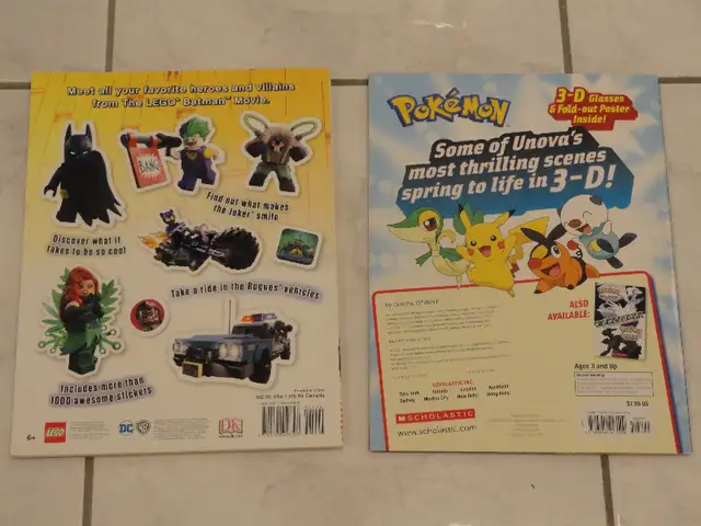 LIKE NEW BOOKS! -- MOTOR SPEEDWAY, POKEMON, LEGO STICKERS, in Toys in Norfolk County - Image 11