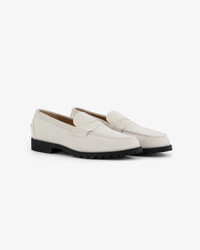 Aime Leon Dore - ALD - White Country Loafers - New In Box