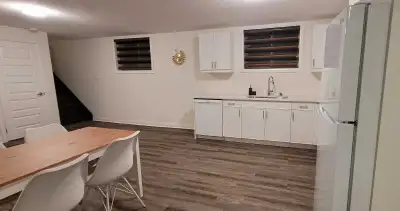 2 Bedroom,1 bathroom basement for rent in Sarnia, ON. This beautiful basement comes with 1.Two large...
