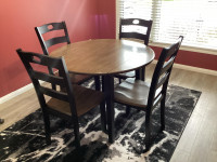 Ashley Dining Table & 4 Chairs