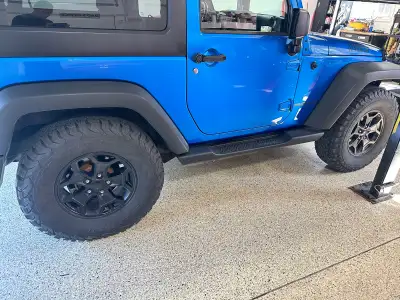 For sale is a set of 4 Jeep Wrangler wheels and tires, came from a Gladiator, but used on my JK, 285...