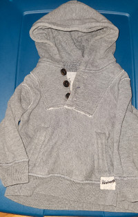 24 months childrens place grey hoodie