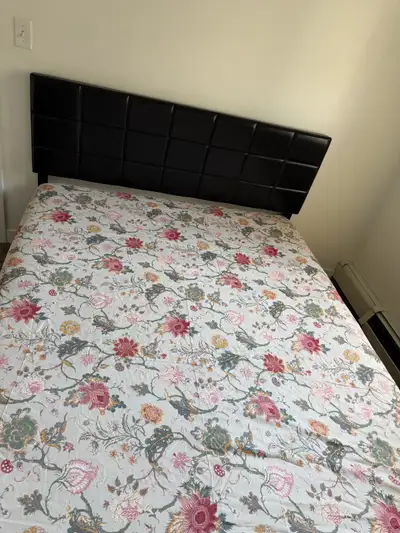 Queen size bed with mattress , View more