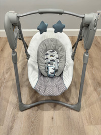 Graco foldable baby swing