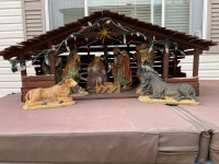 Nativity scene Christmas