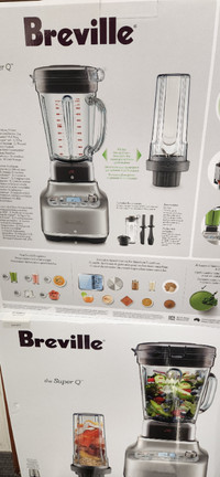 Breville Super Q and Cuisinart food processor - BNIB