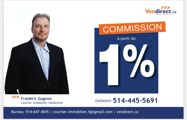 Frédéric Gagnon residential real estate broker628657108545291212