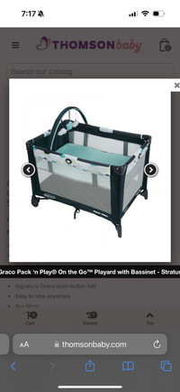 Graco Pack 'n Play On The Go playpen