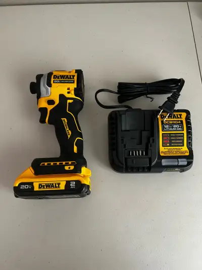 DeWalt DCF850 1/4 hex Impact Driver with battery and charger, View more