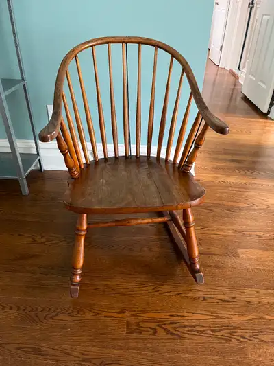 Wooden Windsor Rocking Chair, View more