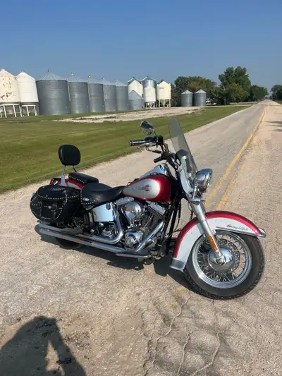 Selling my 2004 HD Softail Classic. This sweet ride turns heads wherever you go and not just because...
